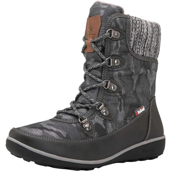 Shoes - Women's Snow Boots Insulated Waterproof Winter Boots Warm Fur Lined Booties